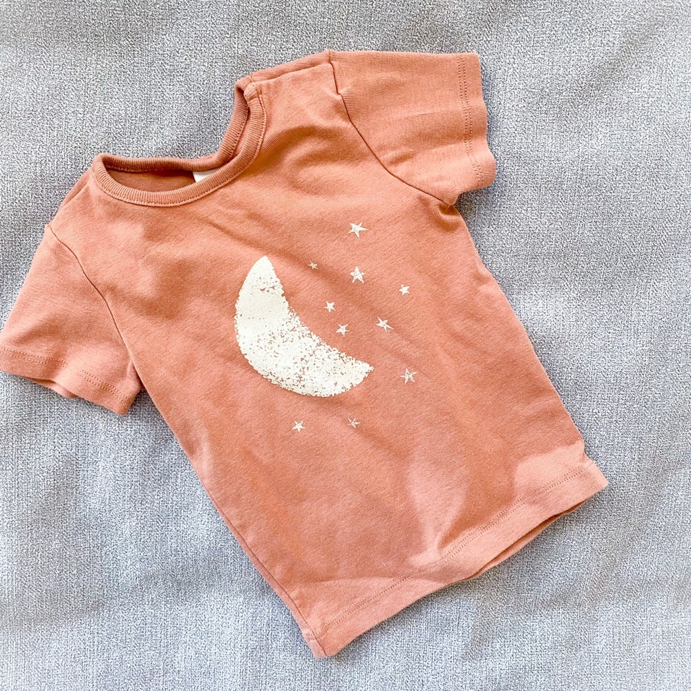 Moon and stars tee